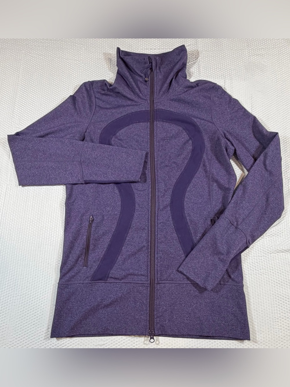 Vintage Lululemon In Stride Jacket Women’s Size 10 Heathered Persian Purple 2011